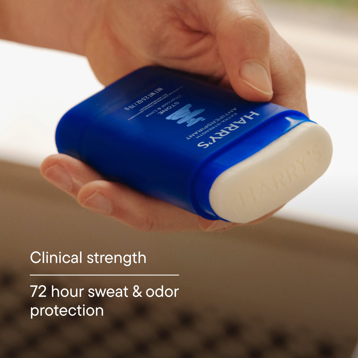 Stone Extra-Strength Antiperspirant | 72 HR Sweat & Odor Protection
