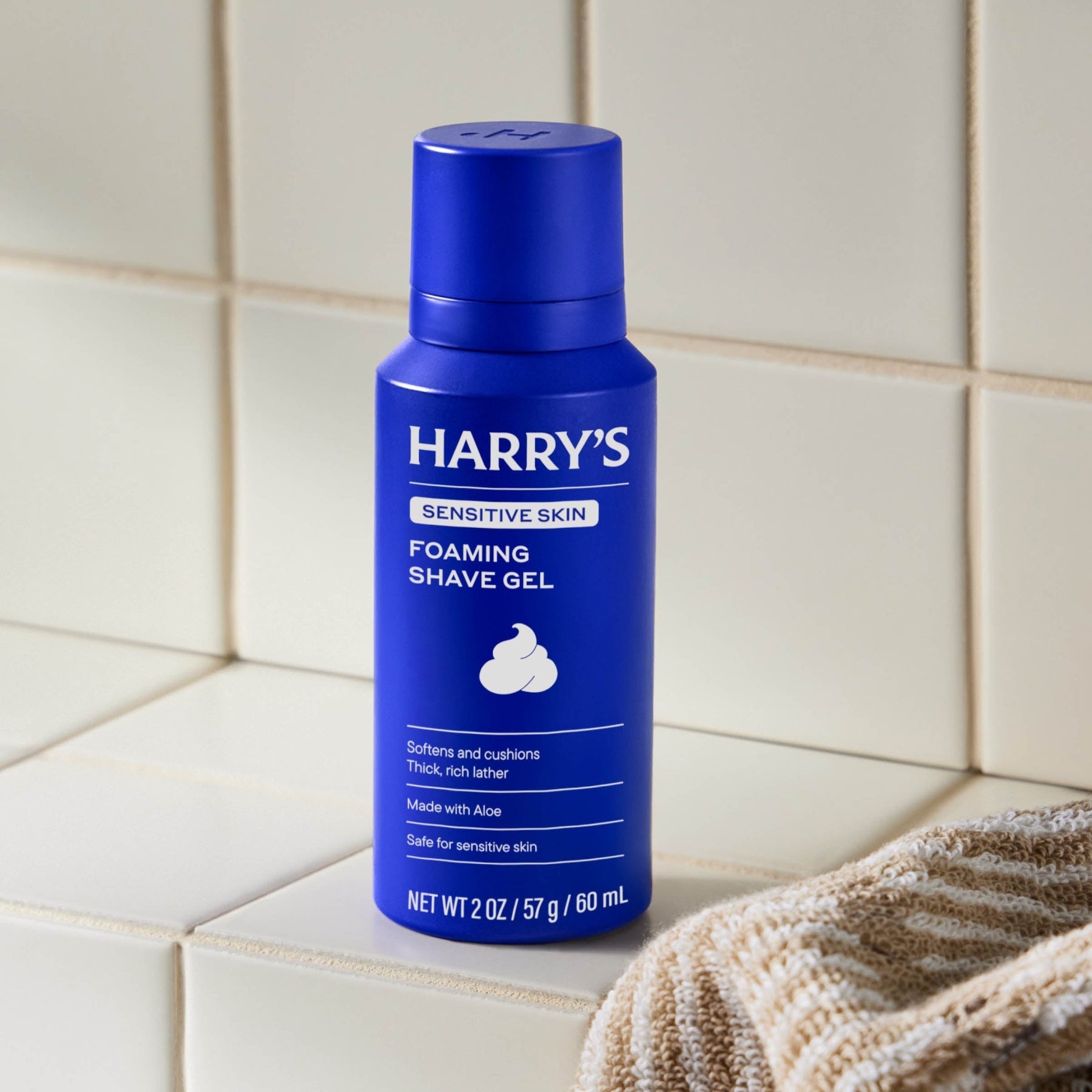 Harry's Original Shave Travel Kit / Original - Charcoal / Shave Cream